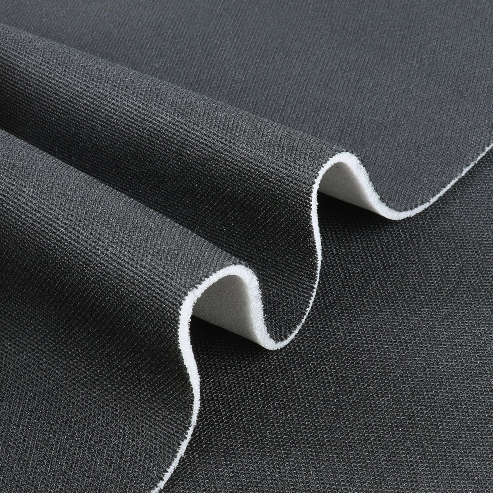 Material tapiterie plafon auto tip Textil Negru, Latime 150 cm, la metru