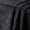 Material tapiterie plafon auto tip Alcantara Negru, Latime 150 cm, la metru