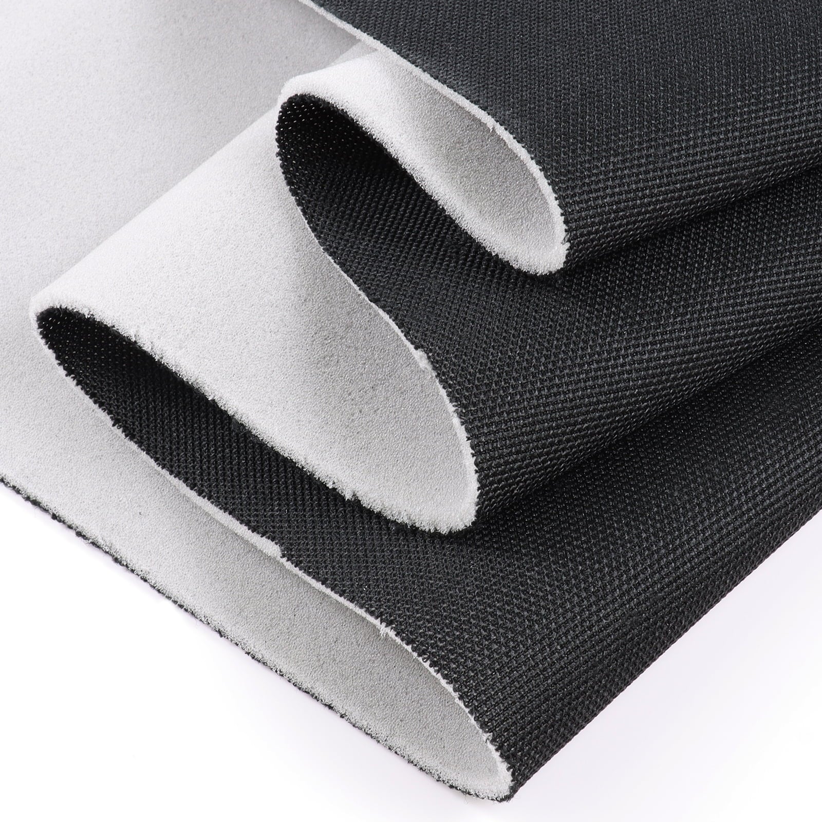 Material tapiterie plafon auto tip Textil Negru, Latime 150 cm, la metru