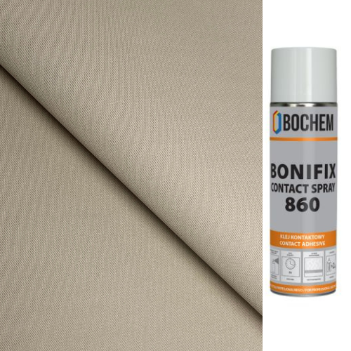 Kit retapitare plafon auto, 2 m Material plafon auto tip Textil Bej, si 1 Spray adeziv Bonifix 860 500 ML