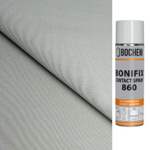 Kit retapitare plafon auto, 2 m Material plafon auto tip Textil Gri, si 1 Spray adeziv Bonifix 860 500 ML