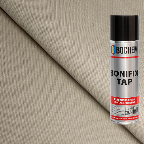 Pachet promotional, 2 m Material plafon auto tip Textil Bej+ 1 Spray adeziv Bonifix TAP 500 ML