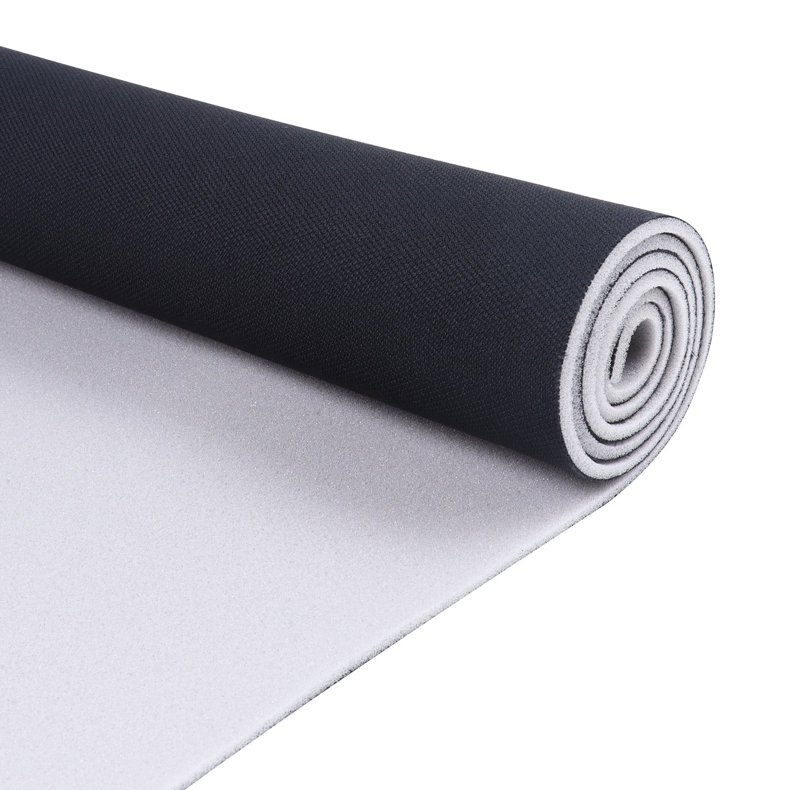 Material tapiterie plafon auto tip Textil Negru, Latime 150 cm, la metru